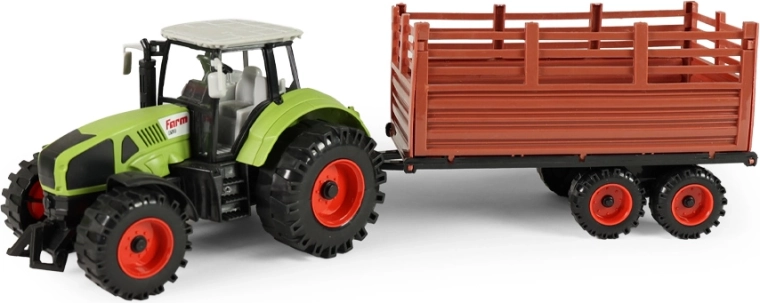 Traktor pótkocsival 45 cm