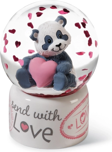 NICI hógömb Panda Love 6,5 cm