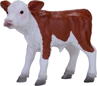 MOJO herefordi borjú – kézzel festett figura