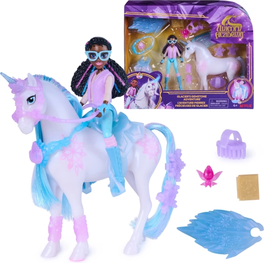 Spin Master Unicorn Academy Layla és Glacier figurakészlet kiegészítőkkel