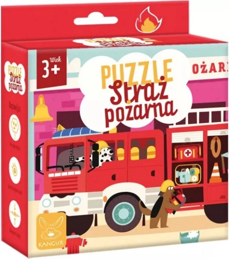 Tűzoltós puzzle 3+
