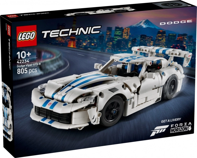 LEGO Technic sportautó Dodge Viper GTS-R
