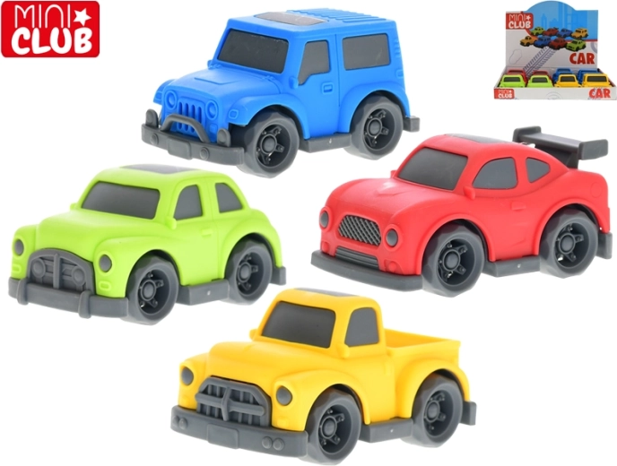 Mini Club autó gyerekeknek, 9,5 cm, szabadonfutó