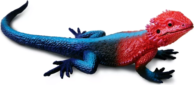 Safari Ltd. Mwanzai laposfejű agáma figura – 1 db