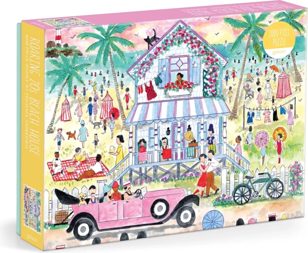 Galison puzzle – Art déco tengerparti ház a húszas évekből, 1000 darab