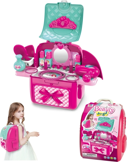 Kozmetikai készlet kislányoknak hátizsákban
