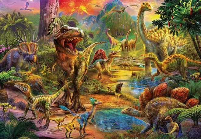 Dinoszauruszok földje puzzle 1000 darabos