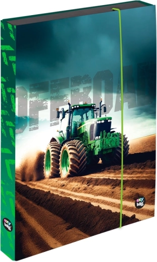 A4 Jumbo füzetbox traktor mintával Oxybag