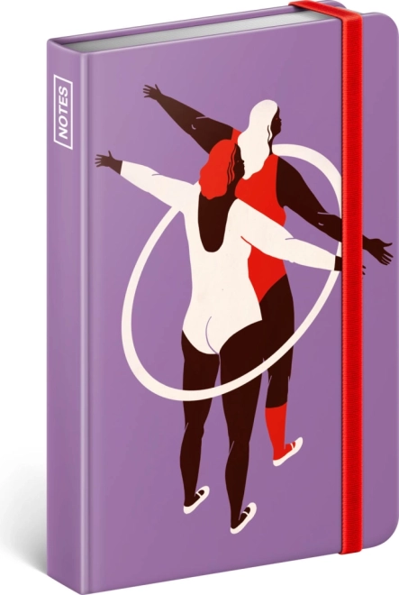 Elegáns Tomski & Polanski jegyzetfüzet vonalas oldalakkal