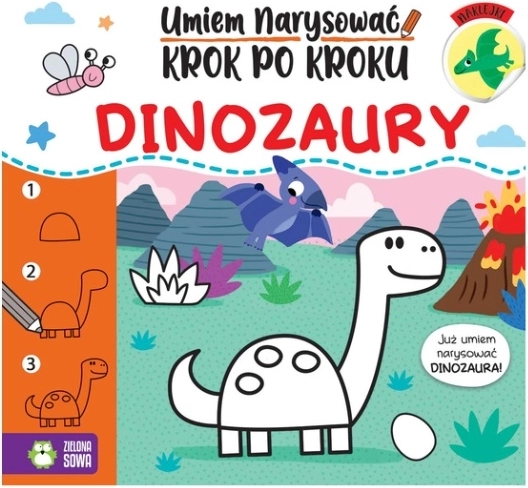 Megtanulok lépésről lépésre rajzolni: Dinoszauruszok