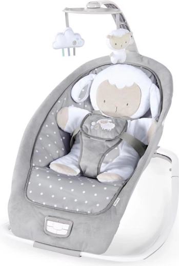 Ingenuity rezgő pihenőszék dallamokkal Cuddle Lamb 0 hó+ 18 kg-ig