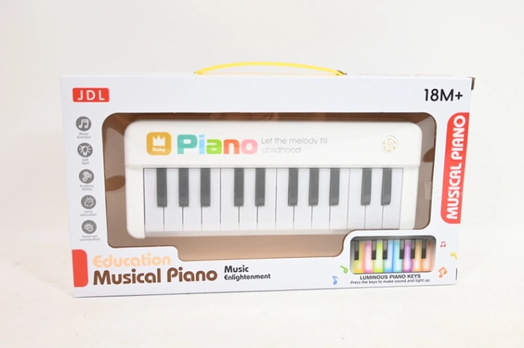 Gyermek zenei billentyűzet (keyboard) elemmel, 2 színváltozatban - 1 db