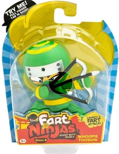 Fart Ninjas Whoopie Tushin hangot adó gyűjthető figura