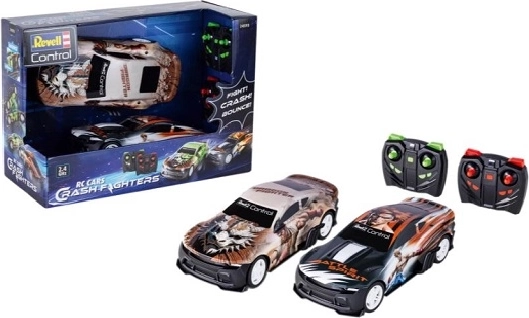 Revell RC Cars Crash Fighter – 2 távirányítós autó szett párbajokhoz