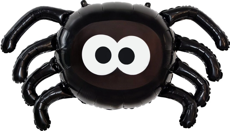 Fólia lufi aranyos pók Halloweenre