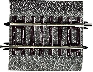 Roco Line Egyenes sín talajjal