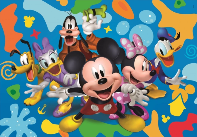 Puzzle – Mickey és barátai, 104 darab