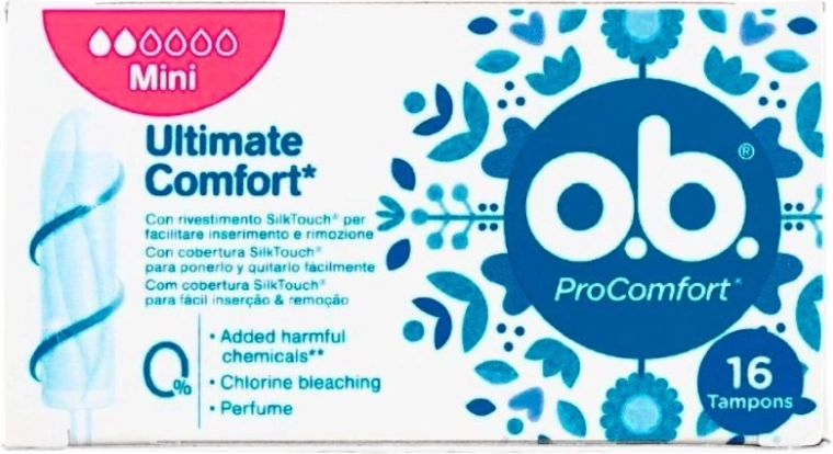 o.b. ProComfort Mini tamponok 16 db