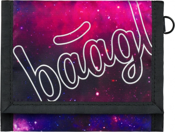 Baagl Galaxy pénztárca lila