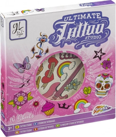 Tetováló készlet lányoknak/fiúknak