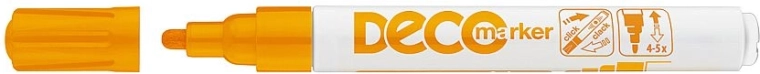 ICO Deco lakkfilc, narancssárga