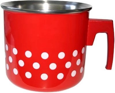 Zománcozott tejeskanna PÖTTY 2 l piros