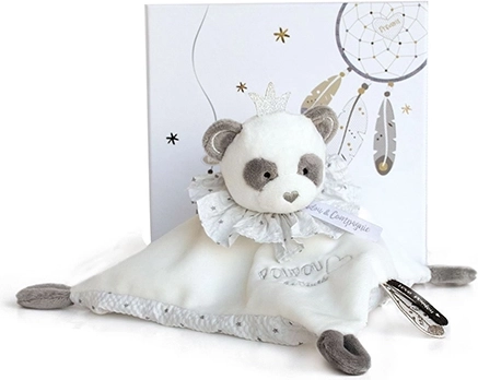 Ajándékszett - plüss alvóka panda