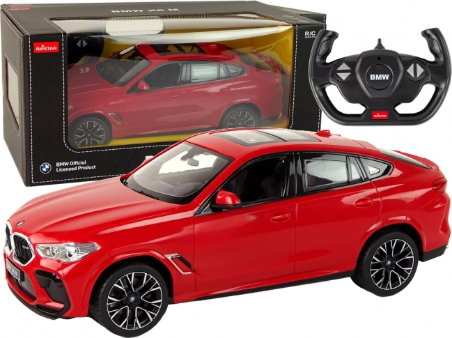 Távirányítós BMW X6 M 1:14 piros