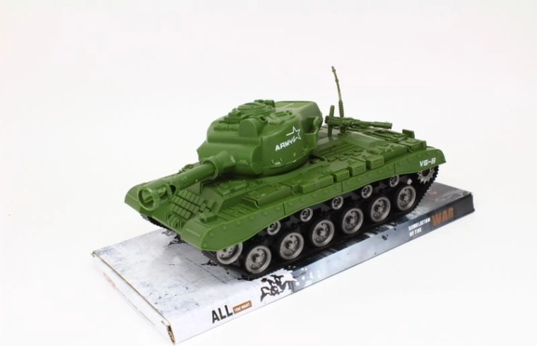 Tank lendkerekes meghajtással szállítóplatón