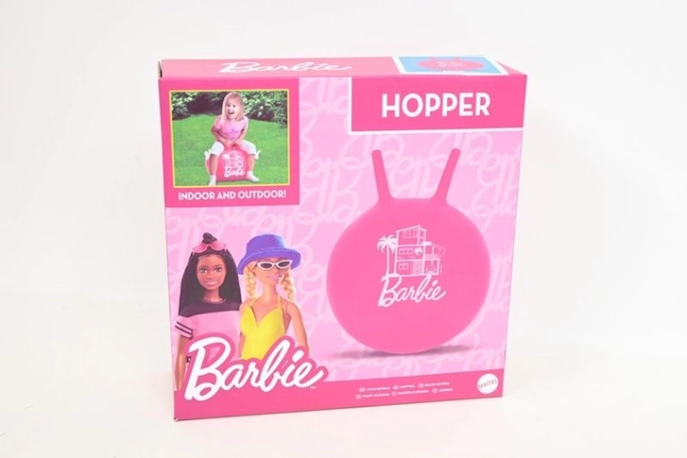 Barbie ugrálabda 50 cm, fogantyúkkal