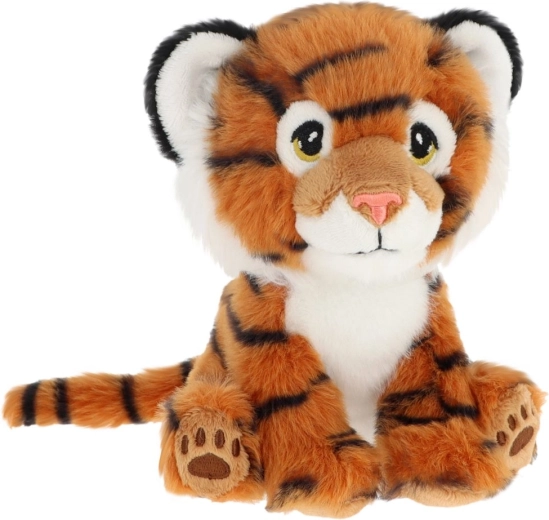 Keel Toys Keeleco plüss tigris újrahasznosított műanyagokból, 14 cm