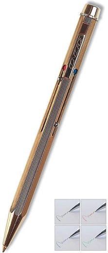 Concorde Classic 4 színű golyóstoll, arany