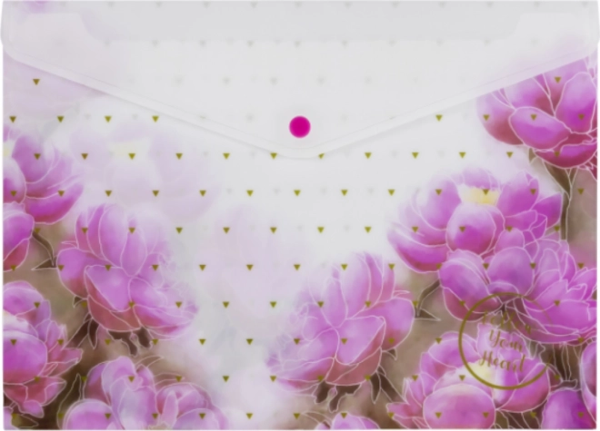 A4-es patentos irattartó boríték mintás – vegyes motívumok, 12 db/csomag