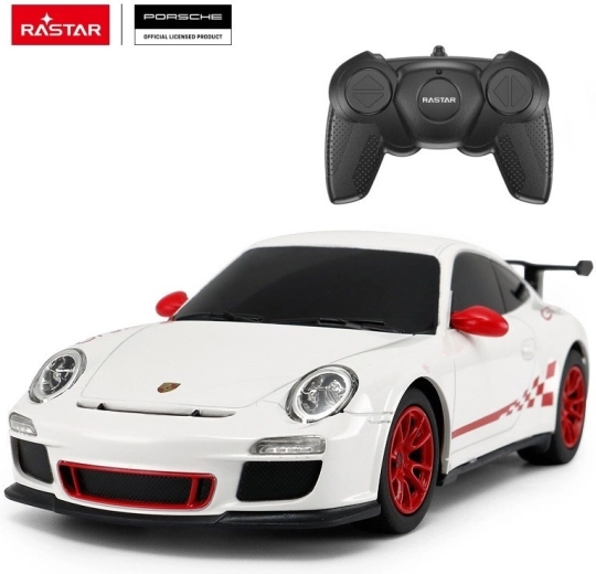 Rastar Porsche 911 GT3 RS távirányítós RC autó 1:24 fehér - 1 db