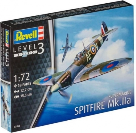 Szupermarine Spitfire Mk. IIa repülőgép modell