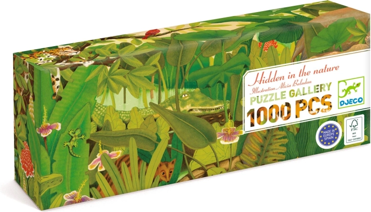 Djeco puzzle Indiai dzsungel 1000 darab