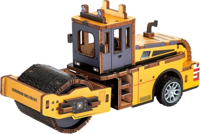 2Kids Toys 3D fa építőkészlet úthenger