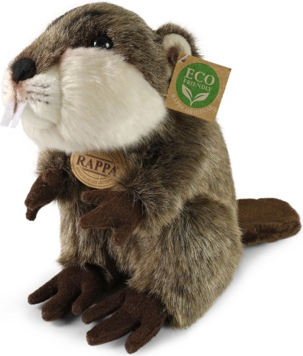 Plüss hód 25 cm, környezetbarát RAPPA