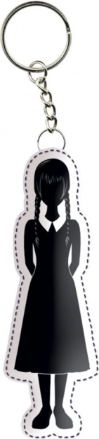 Wednesday kulcstartó – gumiból készült, licencelt figura