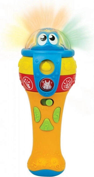 Interaktív Gyerek Mikrofon Fény- és Hangeffektekkel