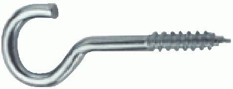 Csillárkampó 1866/60 fényes – 200 db csomag