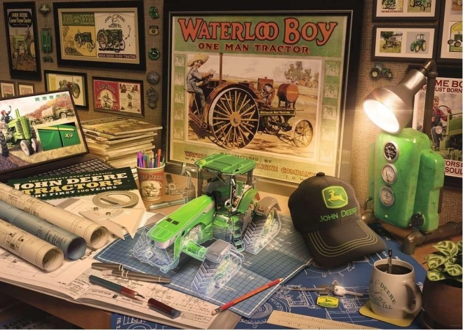 Ravensburger puzzle JOHN DEERE munkapad XXL 500 darab