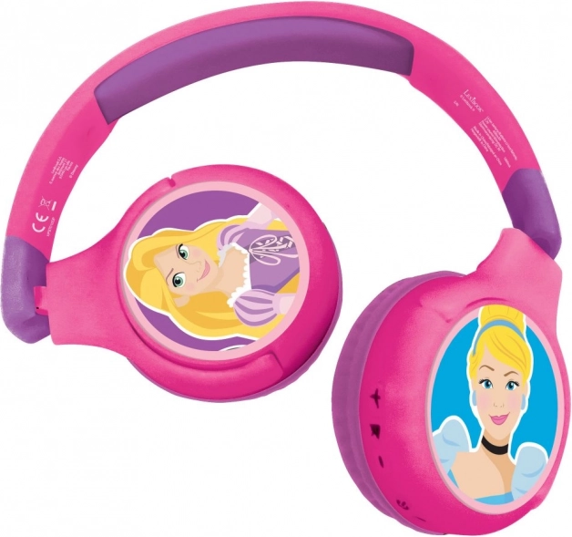 Összecsukható Disney Princess Bluetooth fejhallgató