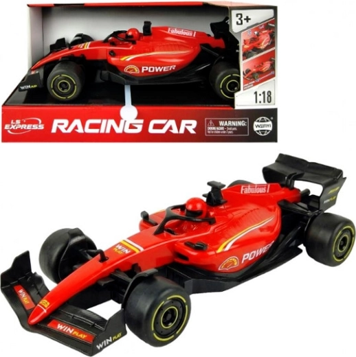 Formule–1-es autó hanggal, lendkerekes meghajtással