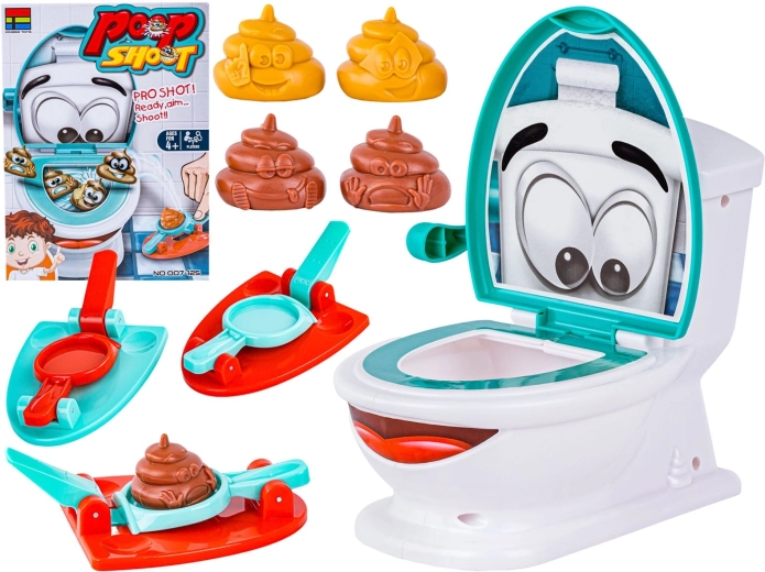 Wesoły sedes poop shoot – ügyességi játék kilövőkkel