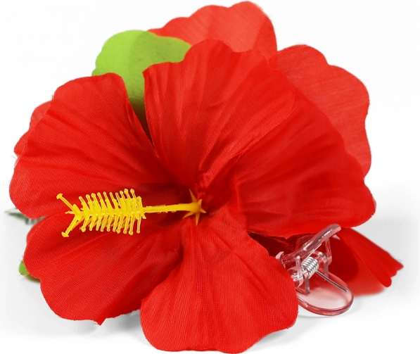 Hibiszkusz hajcsat virágokkal