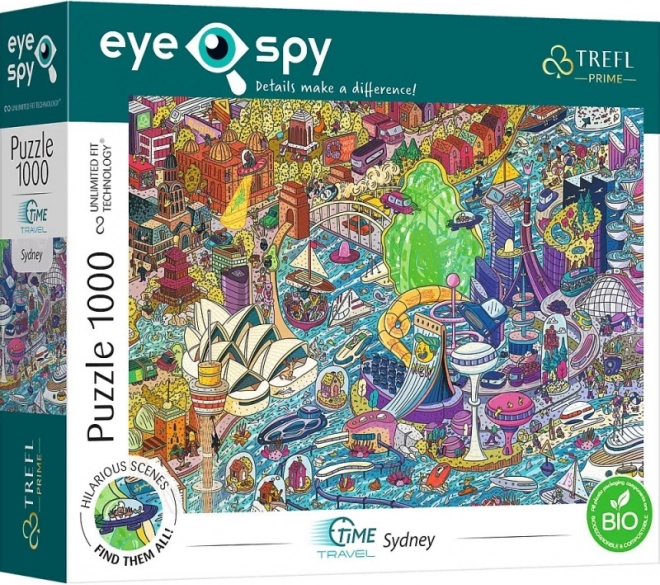 Trefl puzzle eye spy: sydney 1000 darabos (uft)