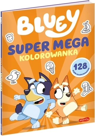 Bluey szuper mega kifestő