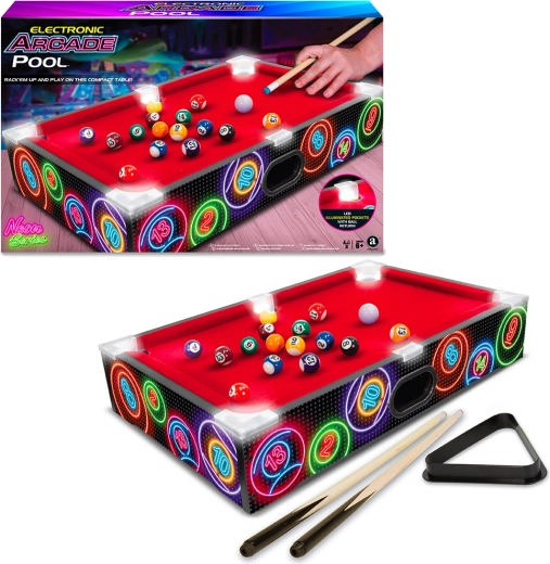 Elektronikus asztali biliárd Neon