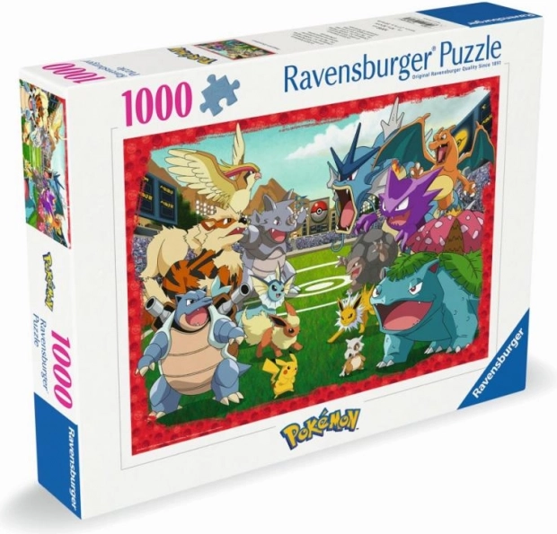 1000 darabos POKÉMON – Végső összecsapás puzzle, Ravensburger